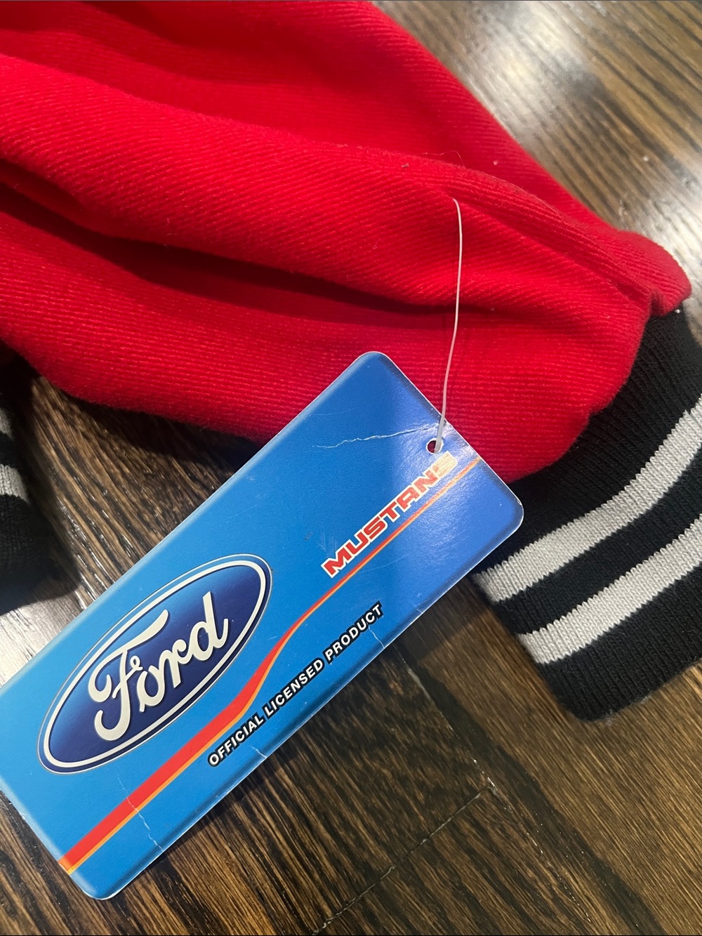 Ford Mustang Red Racing Jacket - Picture 5 of 9